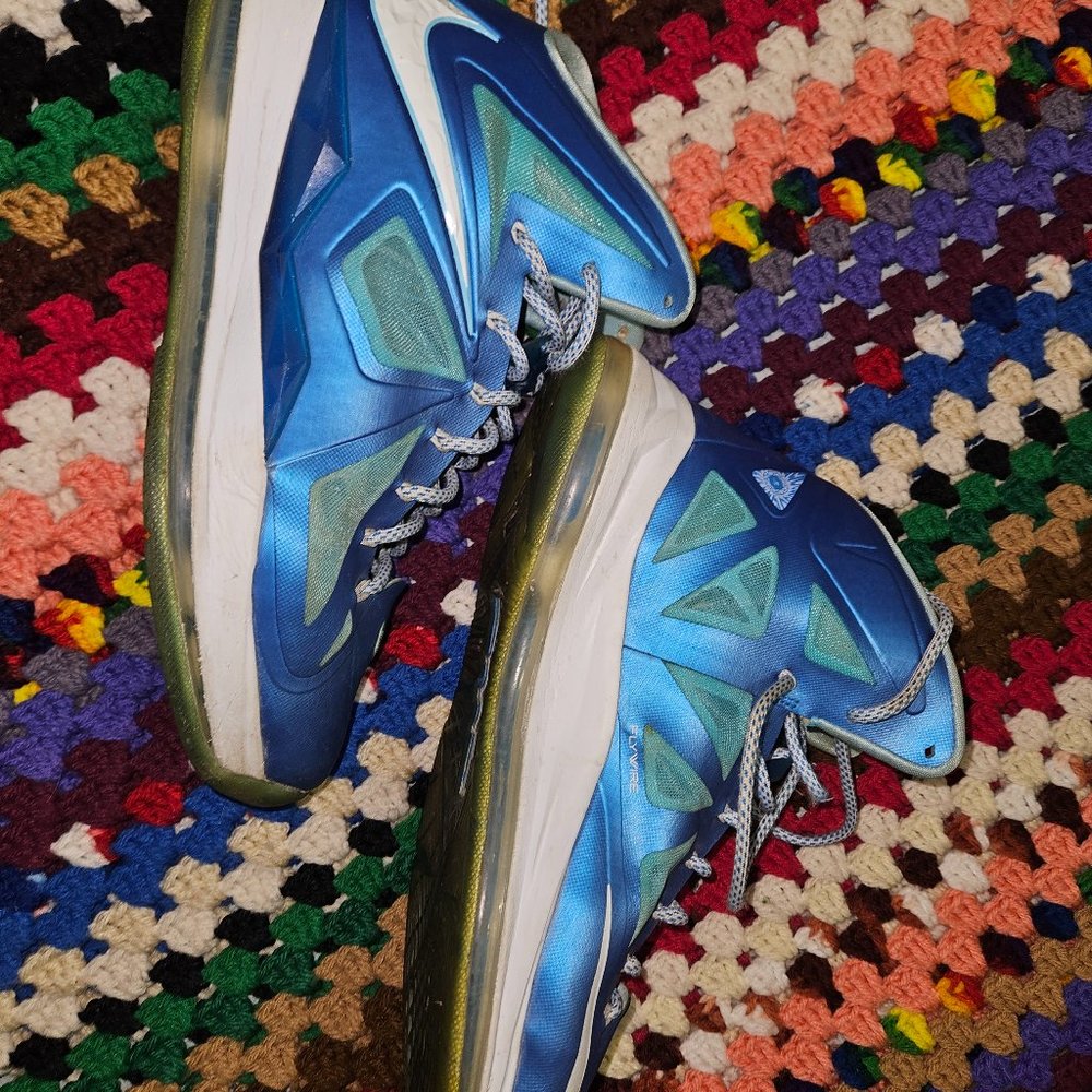 Lebron 10 Diamond Blue